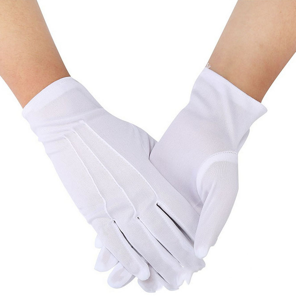 Hvide Handsker One Size - 1 - StyleGuy ApS
