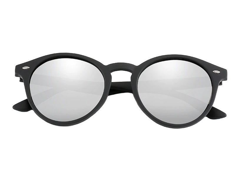 Solbriller Sort/Sølv - StyleGuy